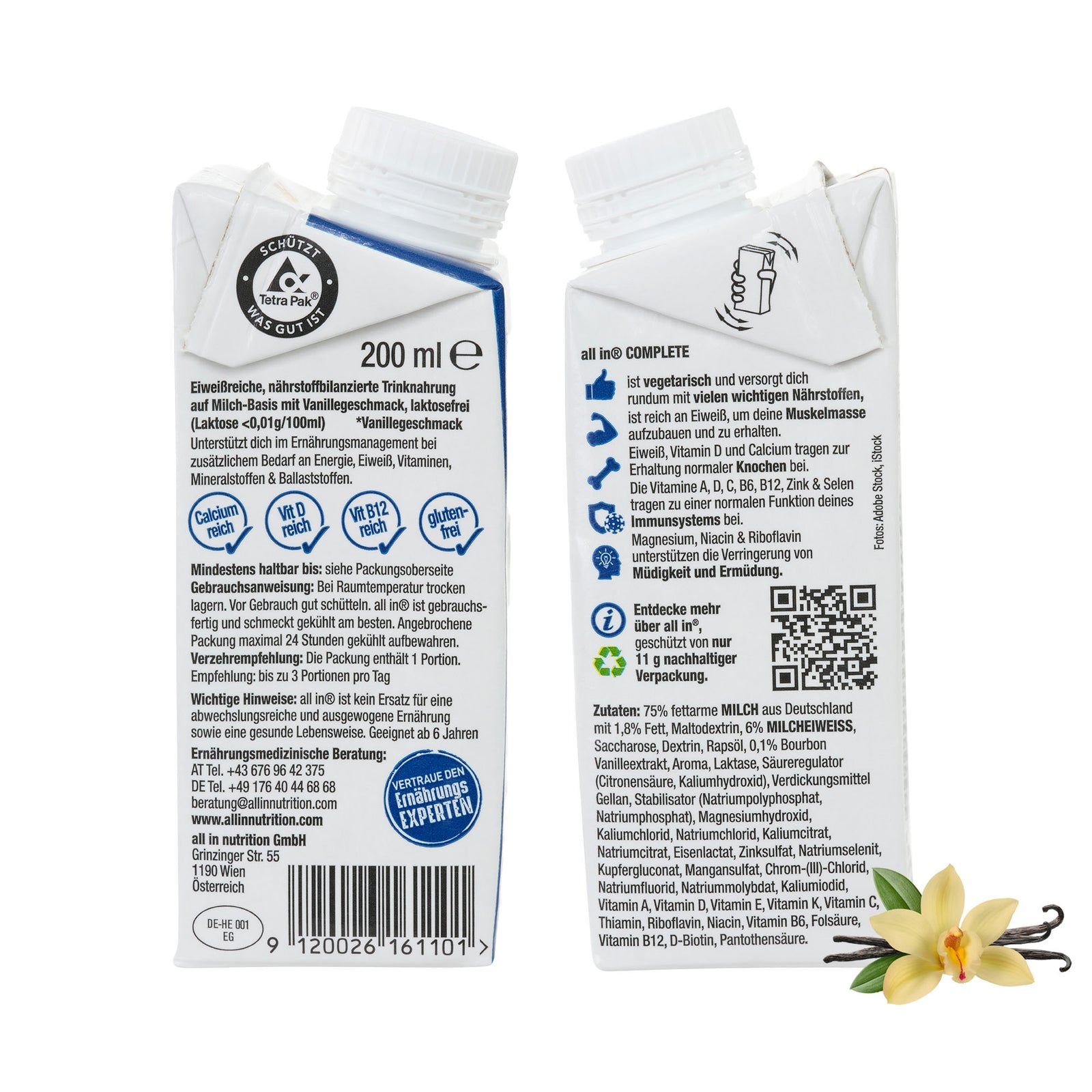 all in® 5er MIX COMPLETE Protein Mahlzeit (14 x 200 ml)