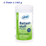all in® PURE Fibre Ballaststoff Pulver (1 x 180 g)