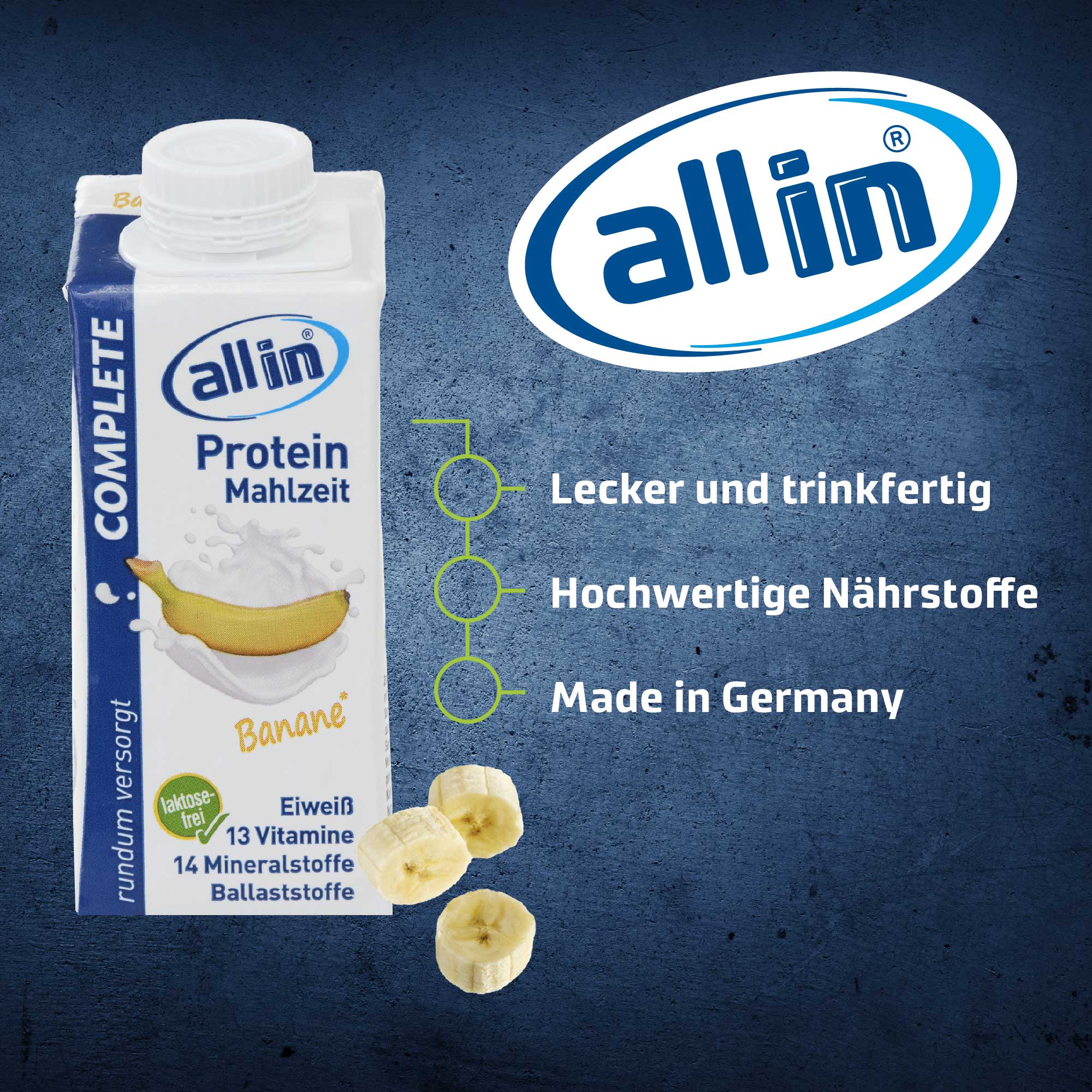 all in® COMPLETE Banane (14 x 200 ml)