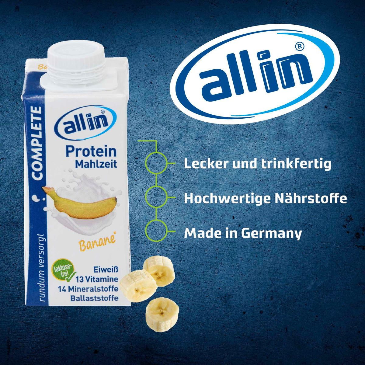 all in® COMPLETE Banane (14 x 200 ml)