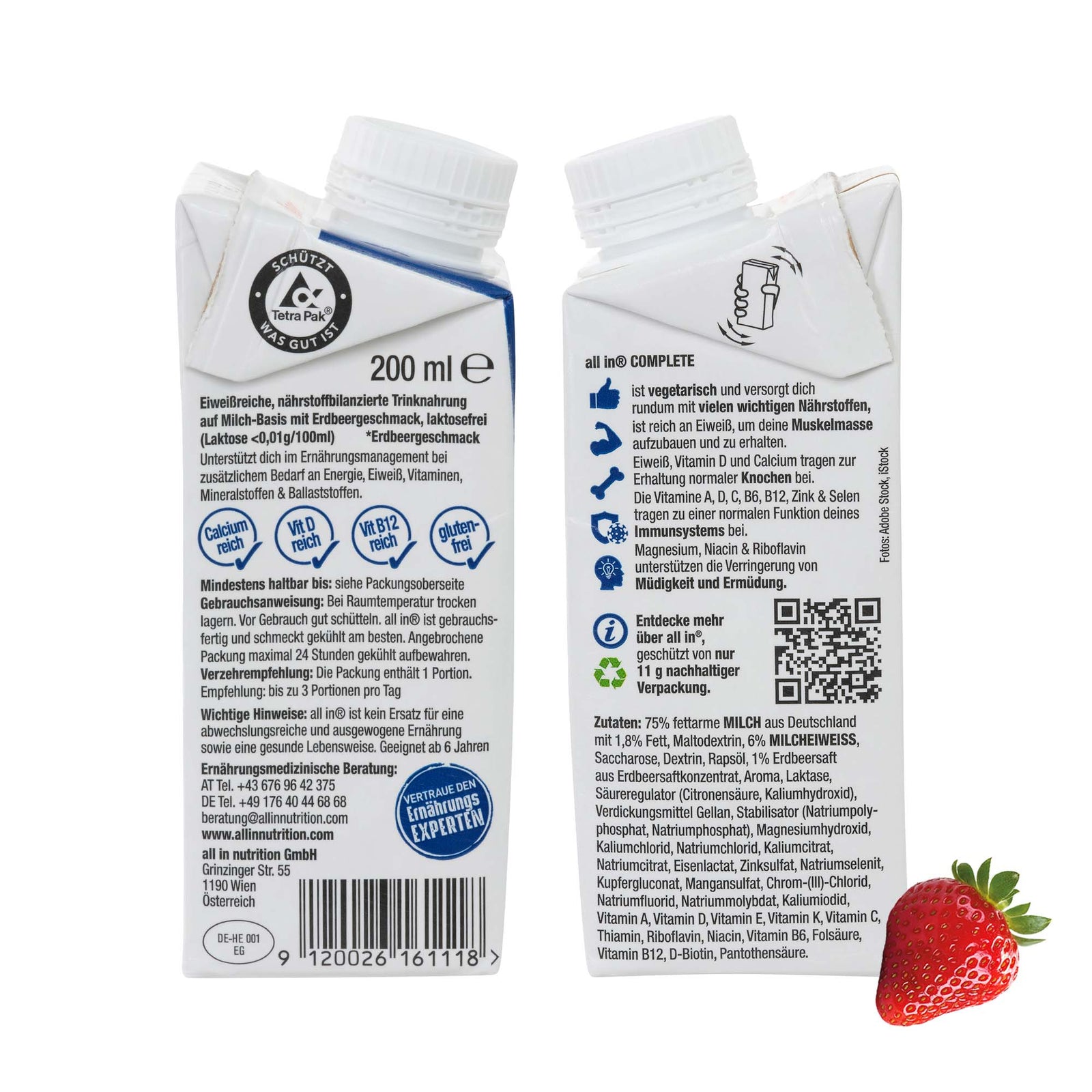 all in® 5er MIX COMPLETE Protein Mahlzeit (14 x 200 ml)