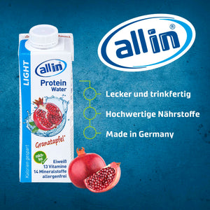 all in® LIGHT Granatapfel (14 x 250 ml)