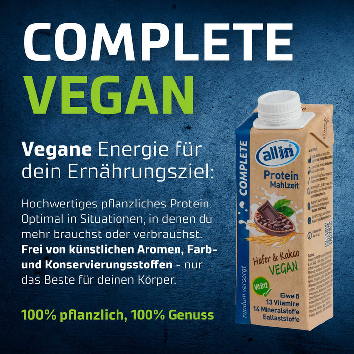 allin PROTEIN - Shop - allin COMPLETE – all in nutrition GmbH