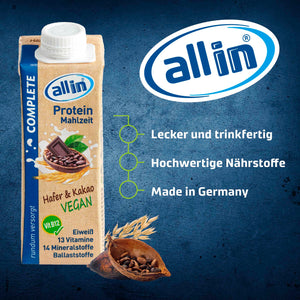 all in® COMPLETE VEGAN Test-Box (3 x 250ml)