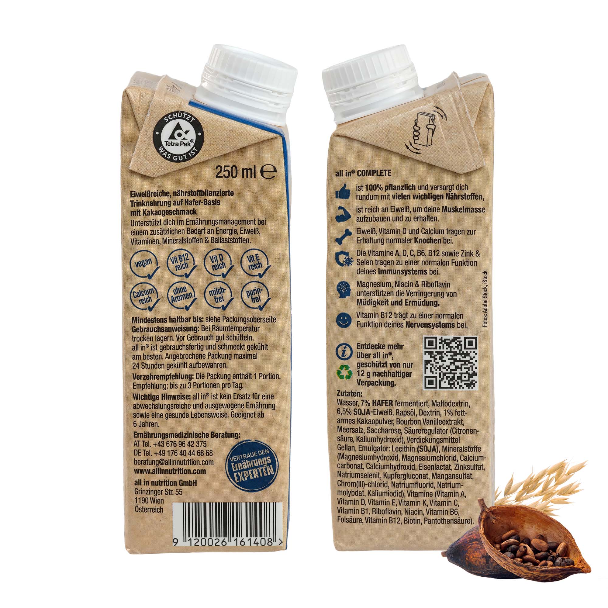 all in® COMPLETE Test-Box (4  x 200/250ml)