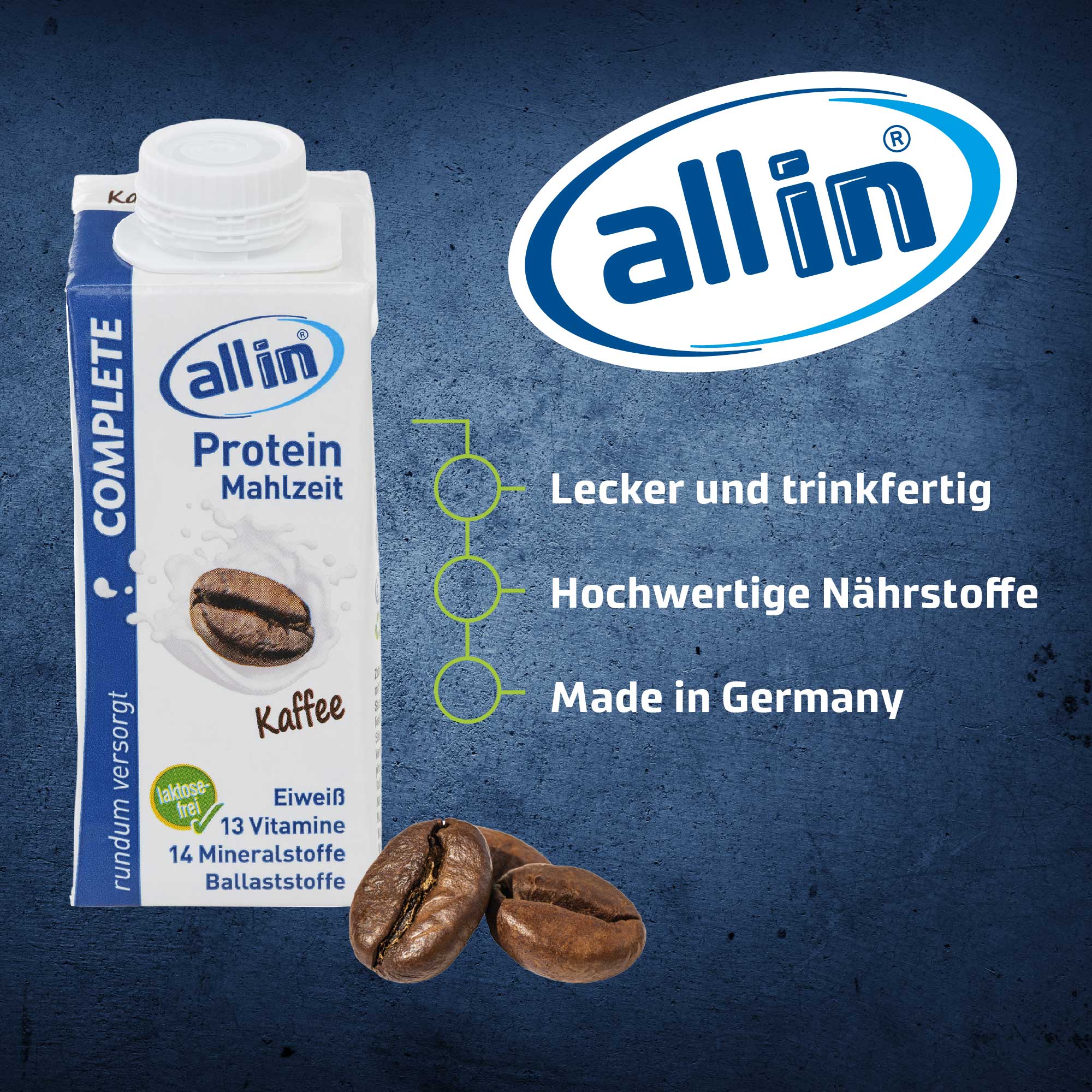 all in® COMPLETE Kaffee (14 x 200 ml)