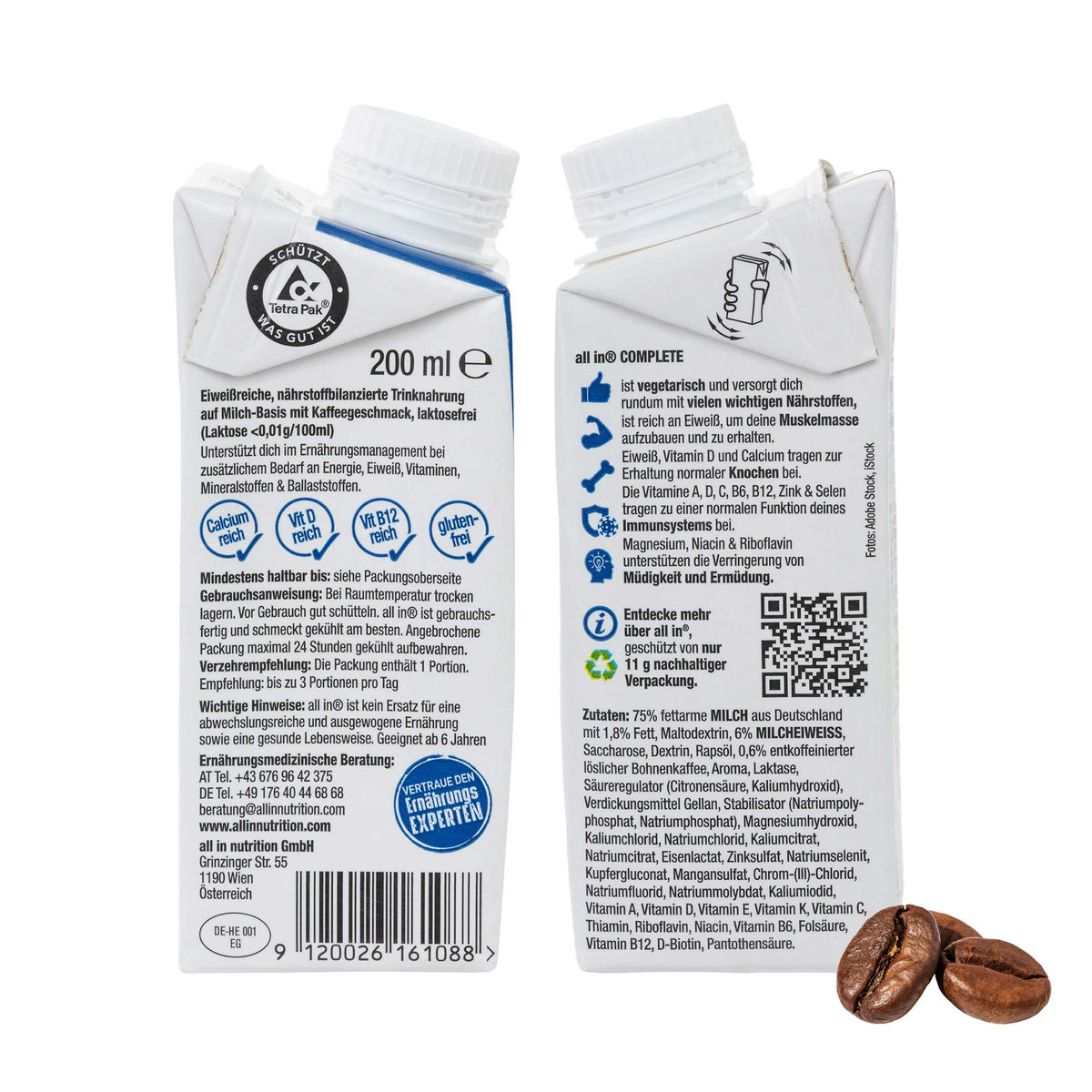 all in® COMPLETE Kaffee (14 x 200 ml)