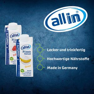 all in® 5er MIX COMPLETE Protein Mahlzeit (14 x 200 ml)