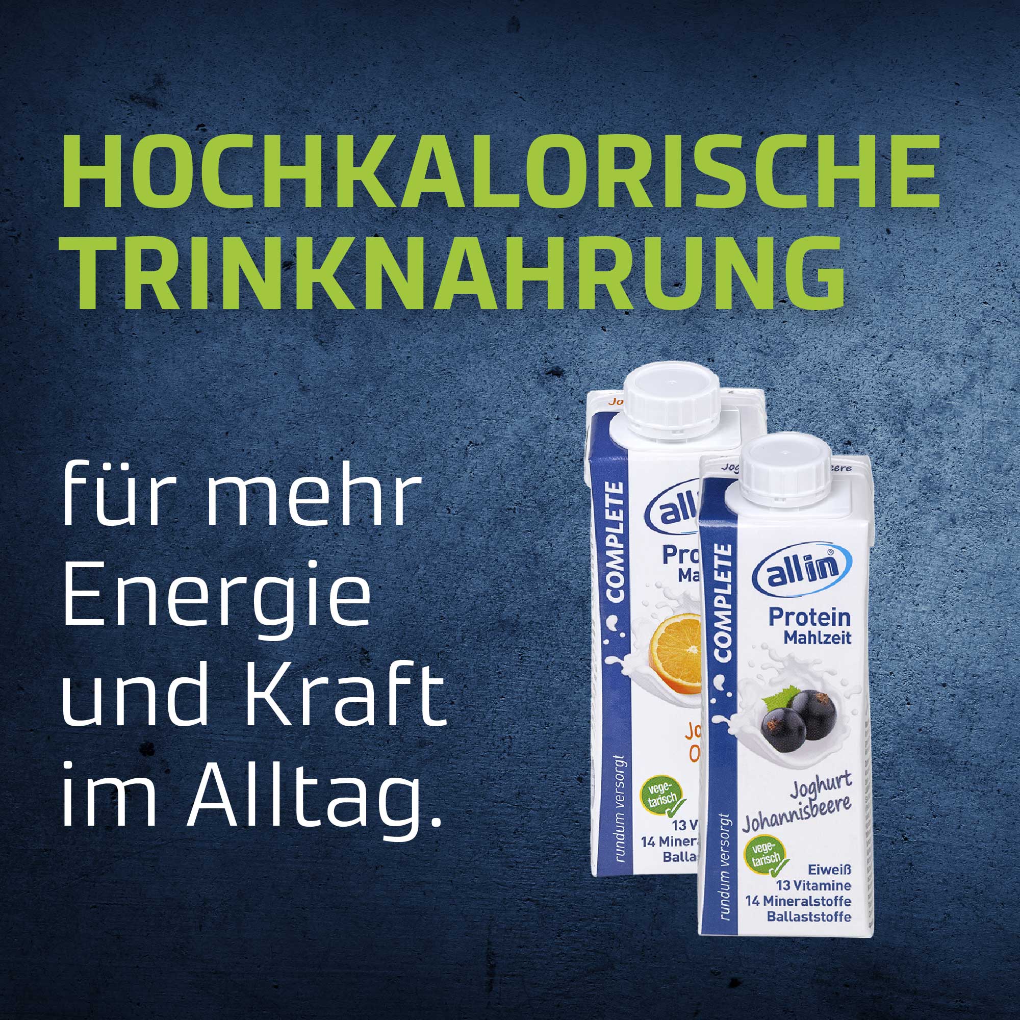 all in® 2er Mix COMPLETE Joghurt (14 x 250 ml)