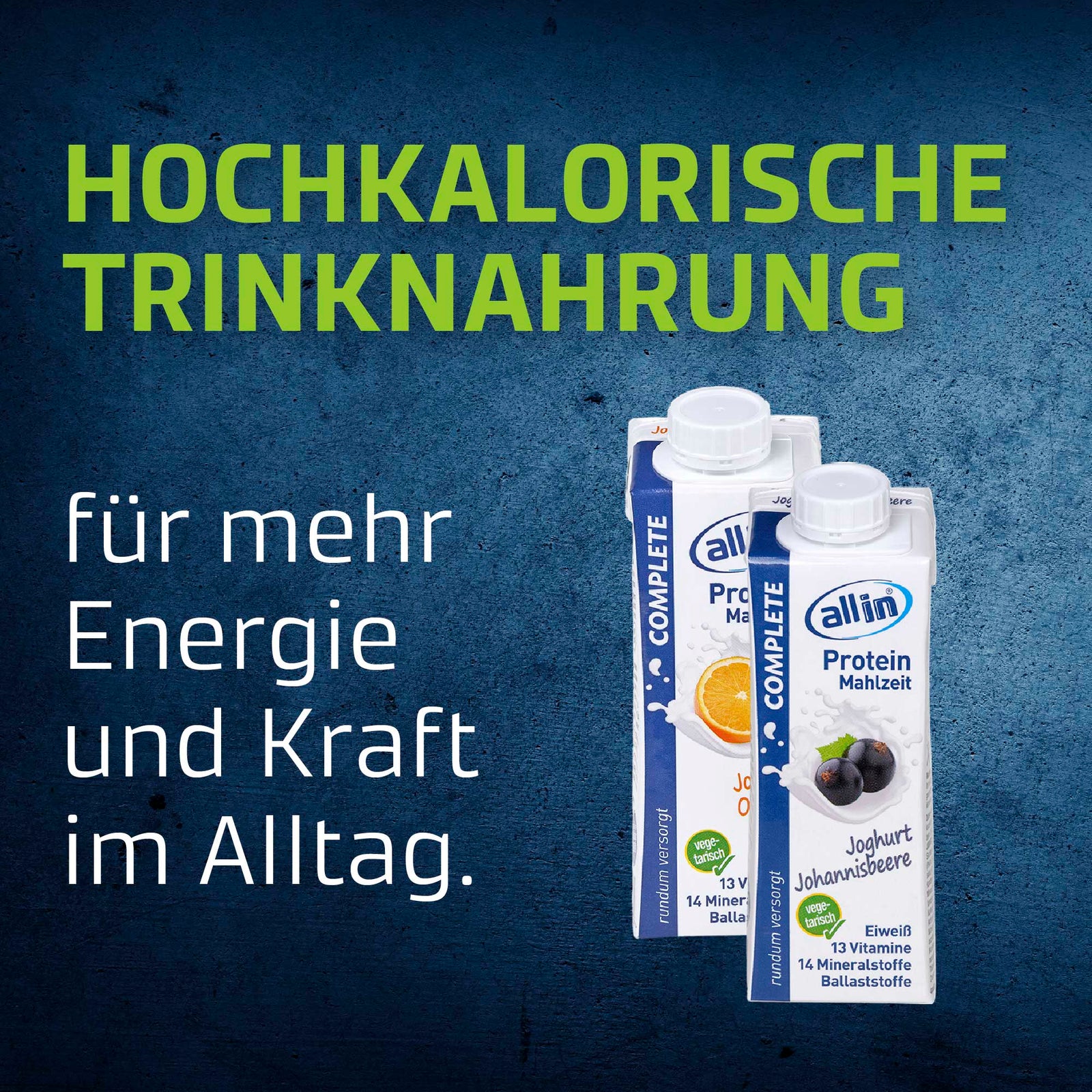 all in® 2er Mix COMPLETE Joghurt (14 x 250 ml)