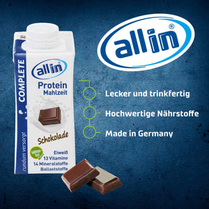 all in® COMPLETE Schokolade (14 x 200 ml)