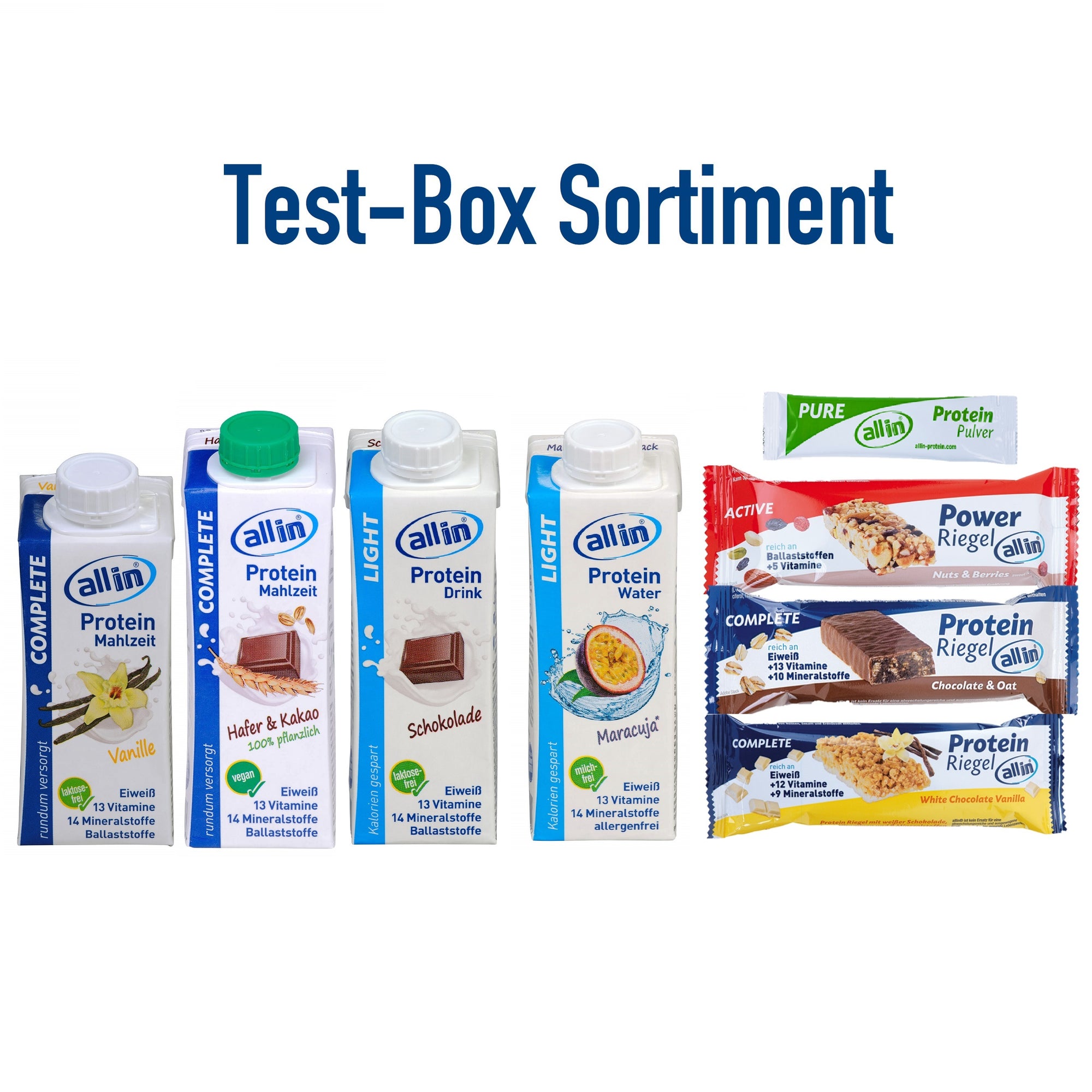 all in® Test-Box Sortiment