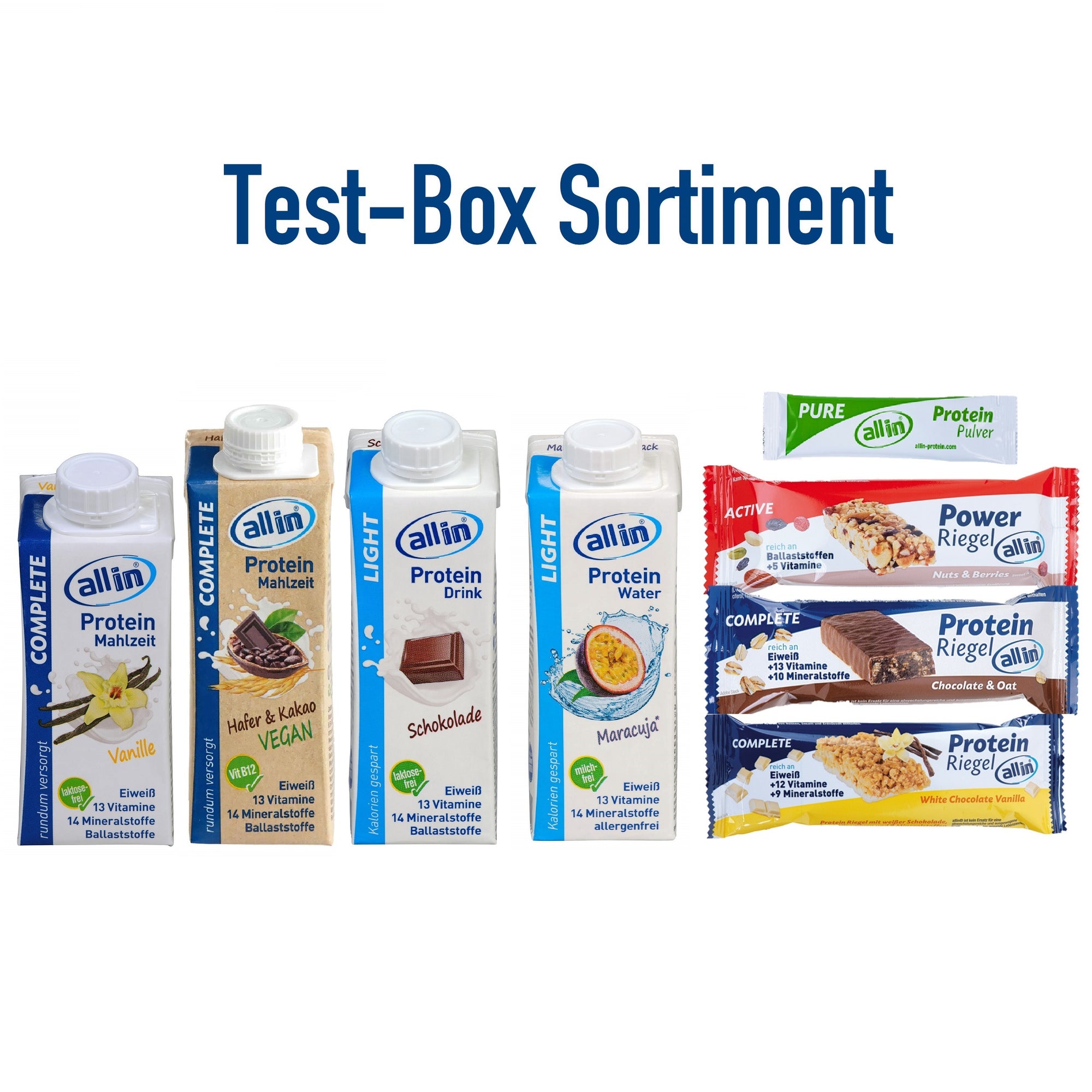 all in® Test-Box Sortiment