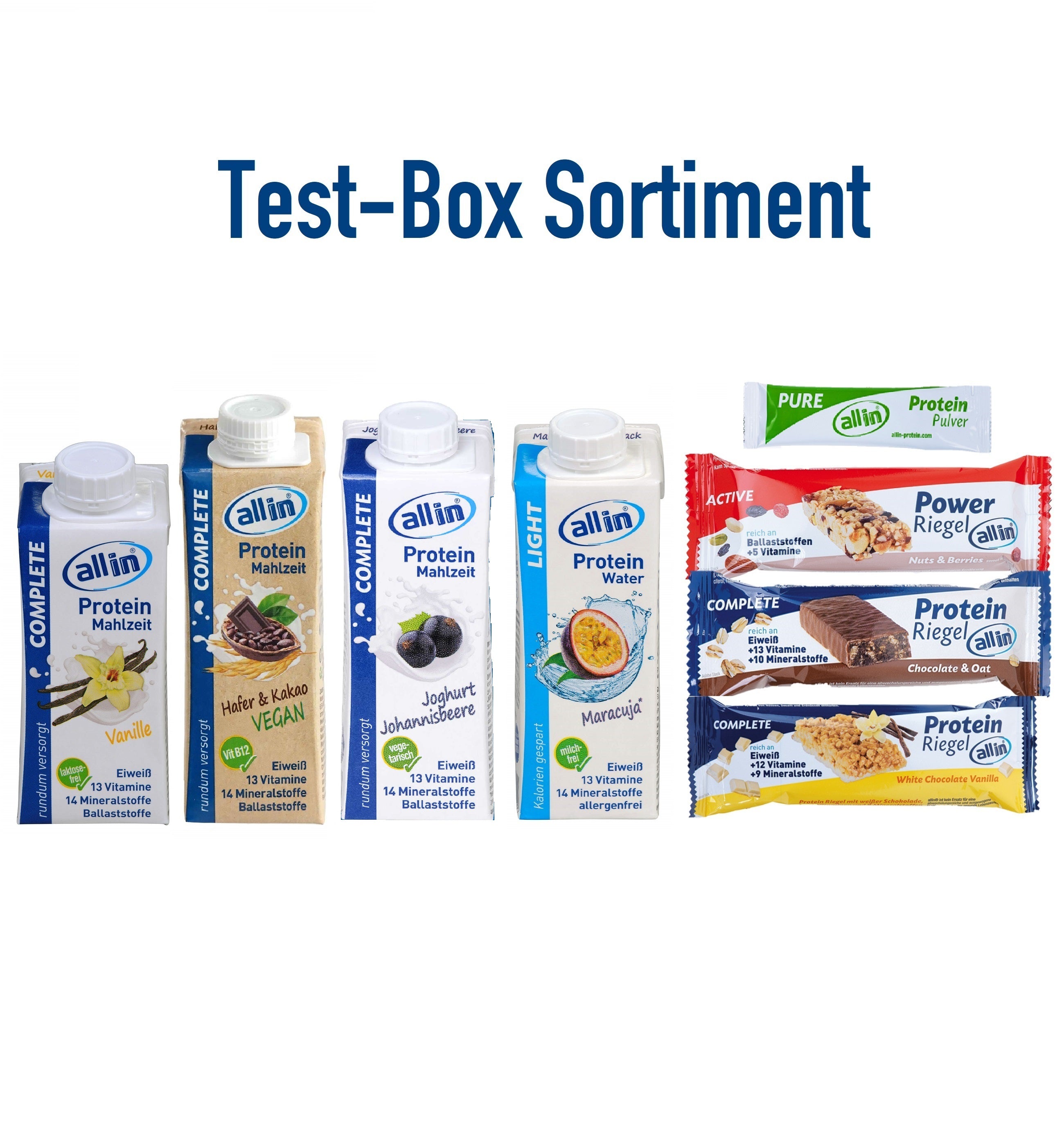 all in® Test-Box Sortiment