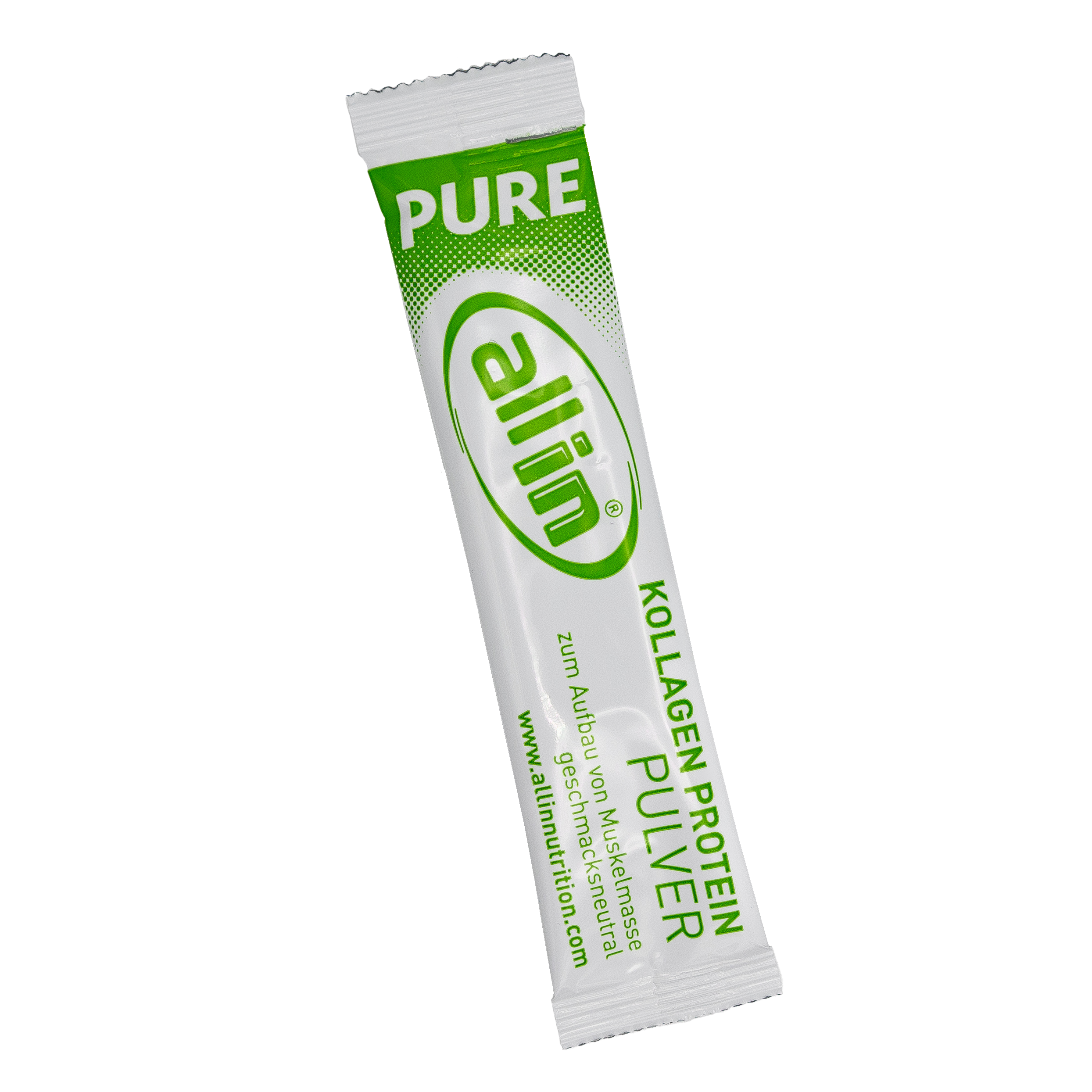 all in® PURE KOLLAGEN Protein Pulver Musterstick