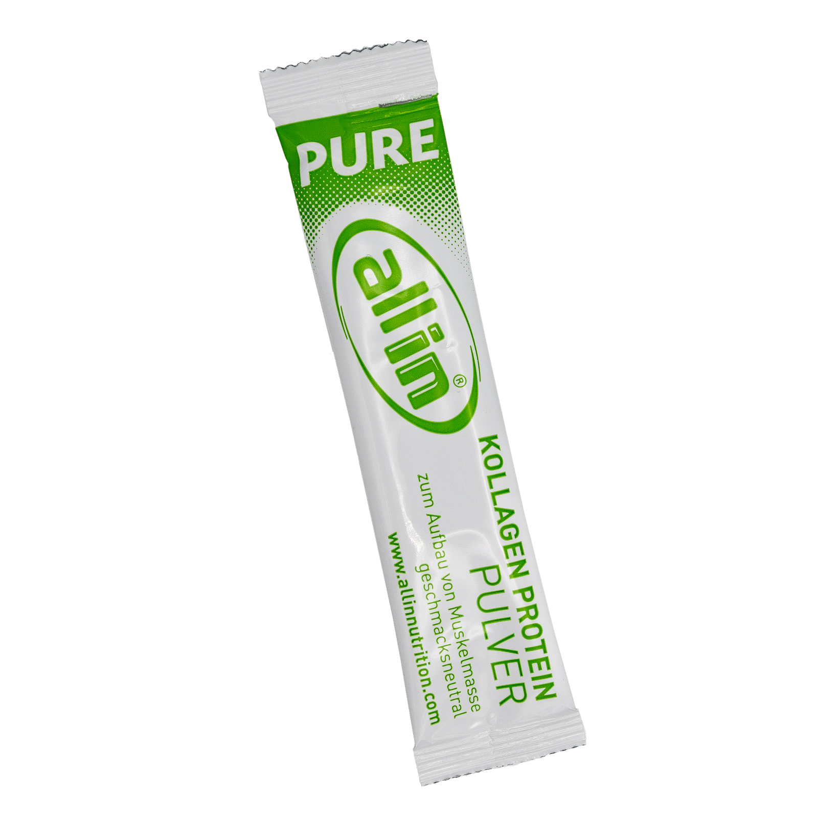 all in® PURE KOLLAGEN Protein Pulver Musterstick