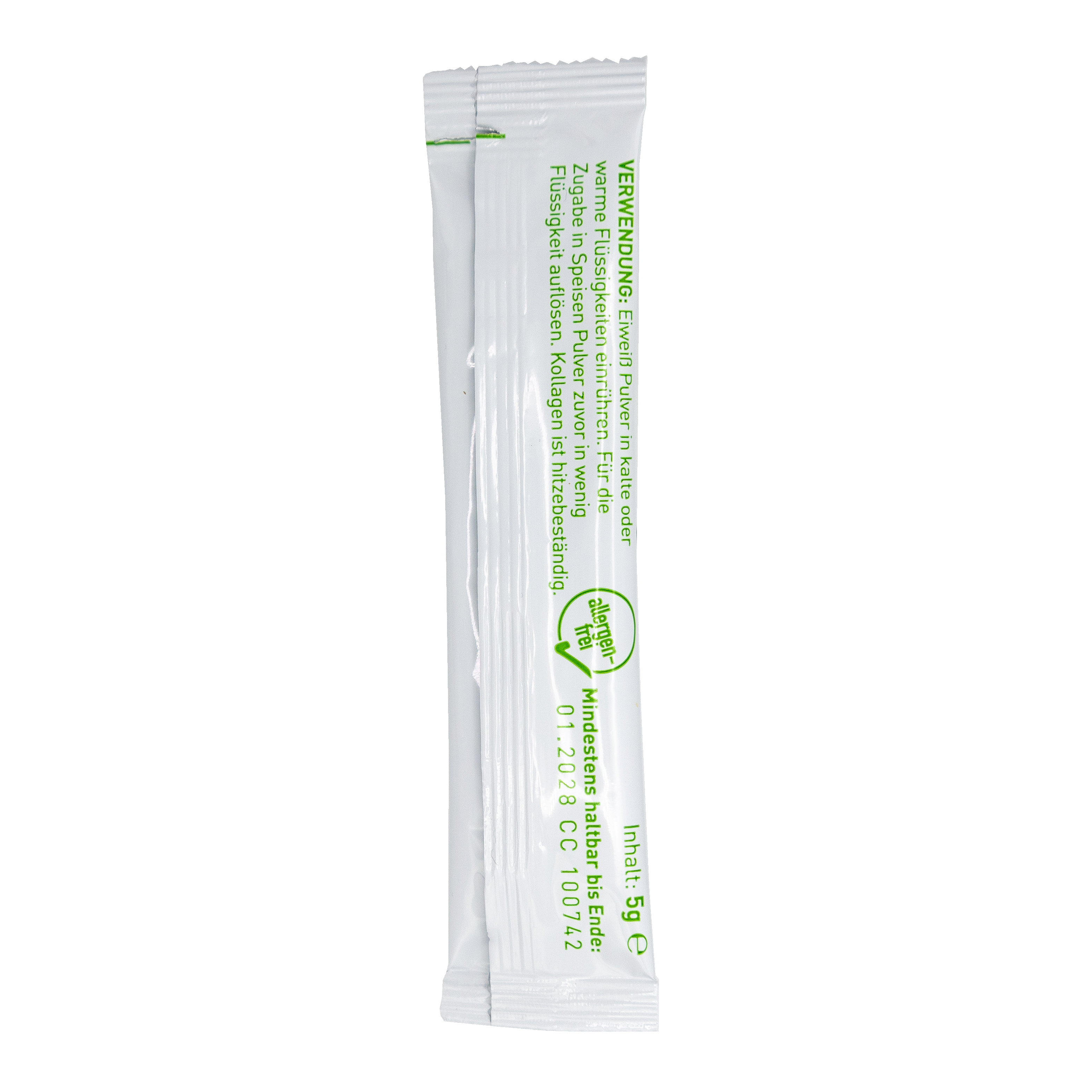 all in® PURE KOLLAGEN Protein Pulver Musterstick