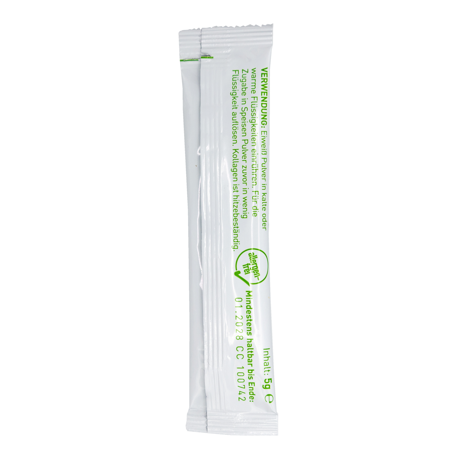 all in® PURE KOLLAGEN Protein Pulver Musterstick
