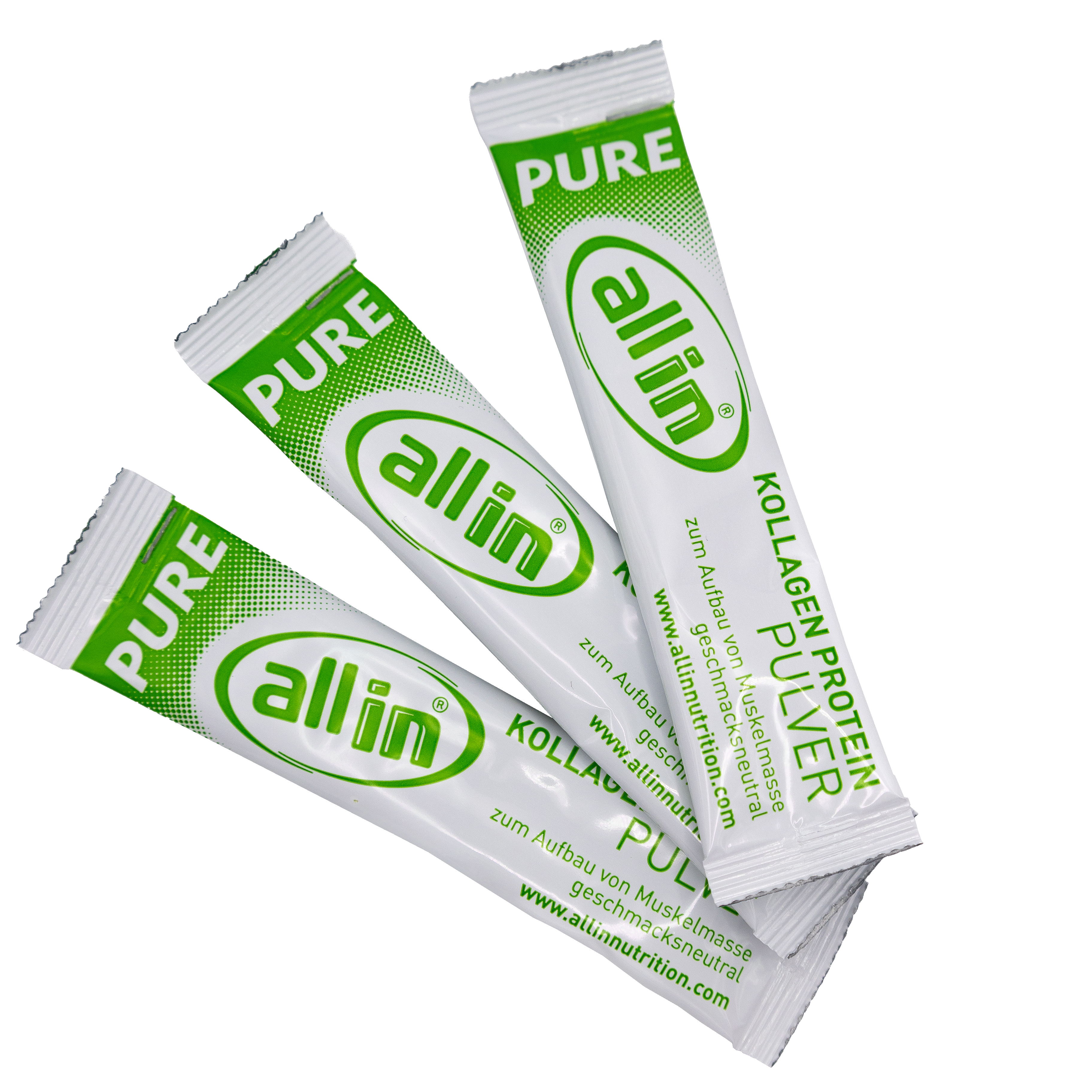 all in® PURE KOLLAGEN Protein Pulver STICKS (100 x 5 g)