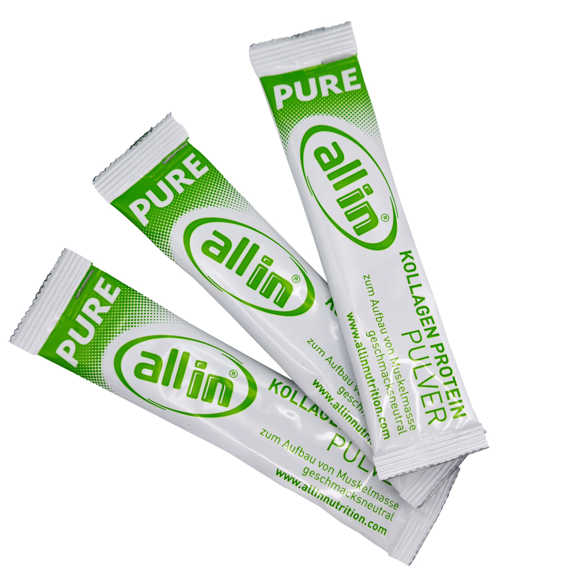 all in® PURE KOLLAGEN Protein Pulver STICKS (100 x 5 g)