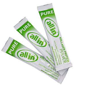 all in® PURE KOLLAGEN Protein Pulver STICKS (100 x 5 g)