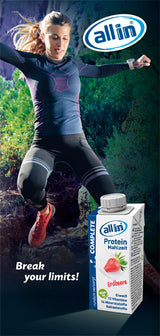 all in® Info Sportnahrung - Break your limits