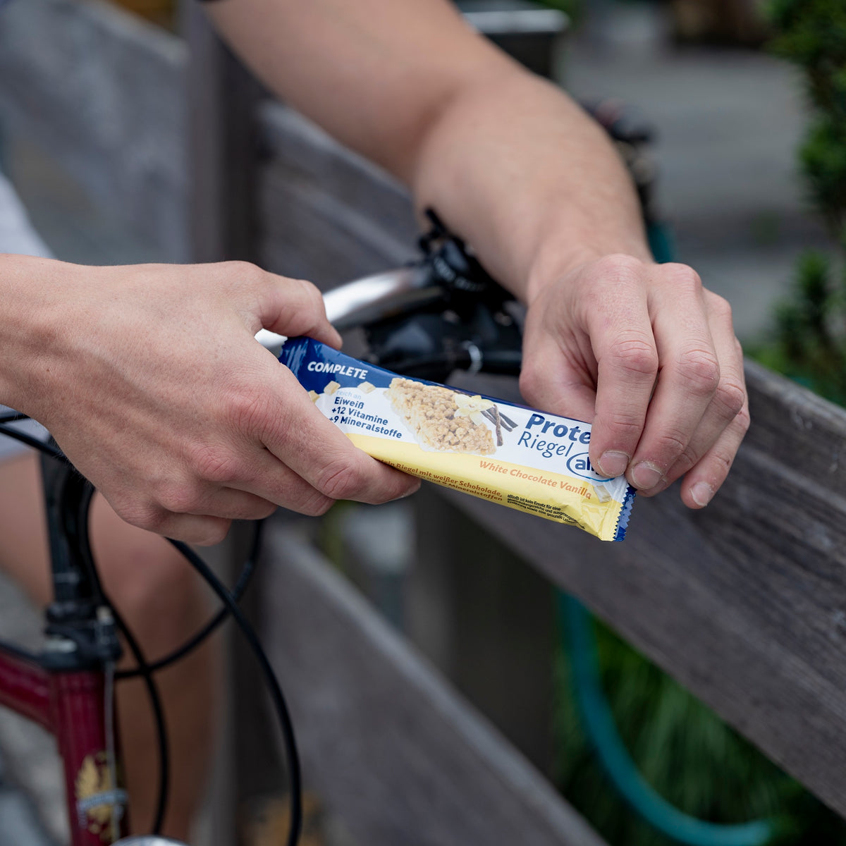 all in® COMPLETE Protein Riegel White Chocolate Vanilla (1 x 40g)